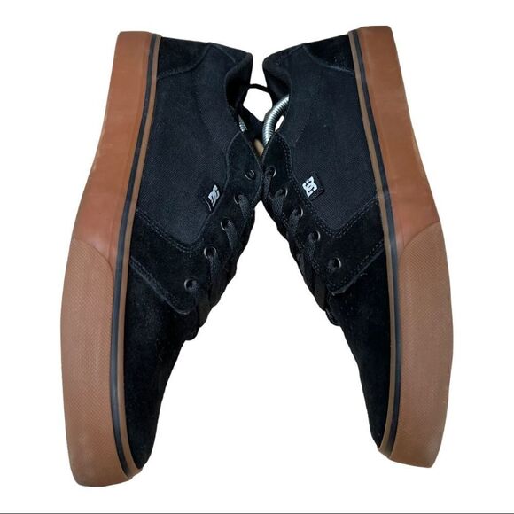 DC Men's Anvil Casual Skate Shoe 11.5 Black Authentic - Picture 6 of 7
